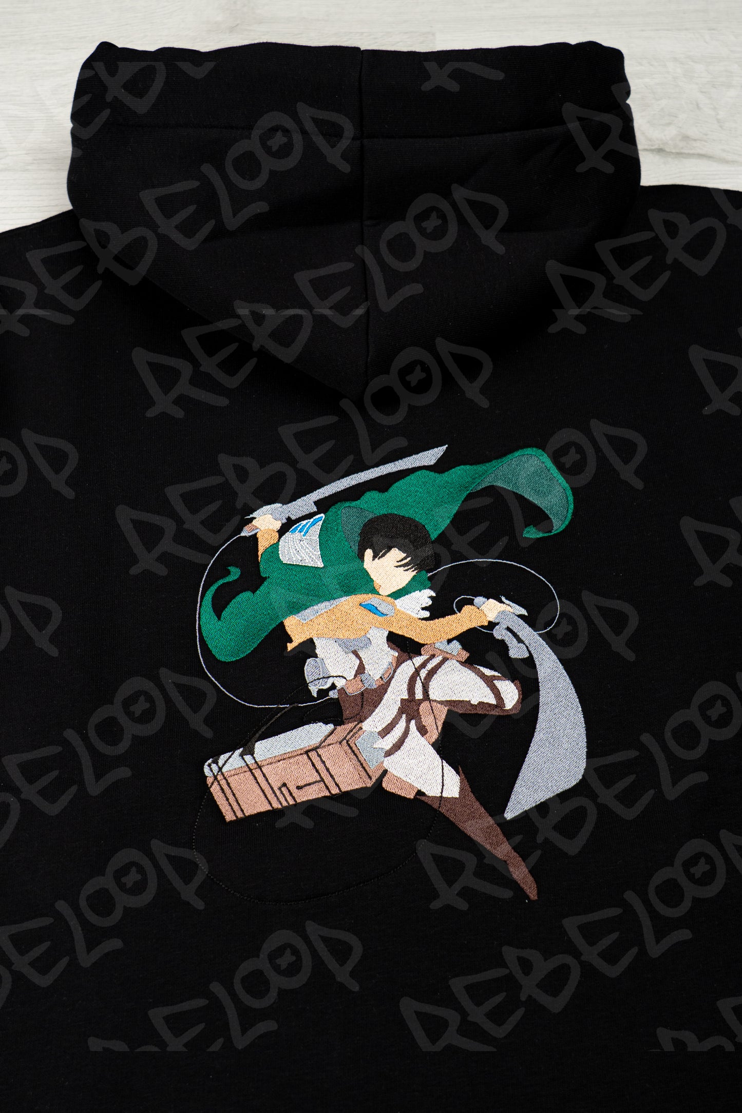 Levi Ackerman Double Embroidery Sweatshirt