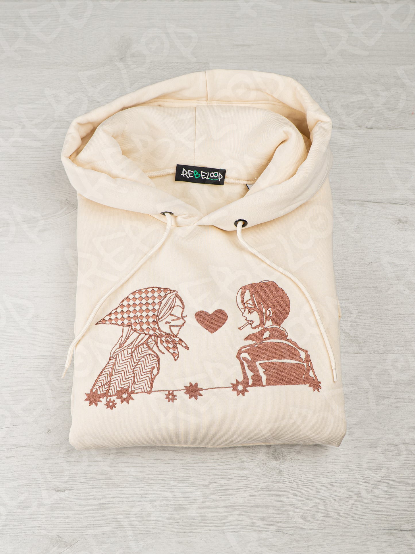 Nana and Hachi V.1 embroidered sweatshirt