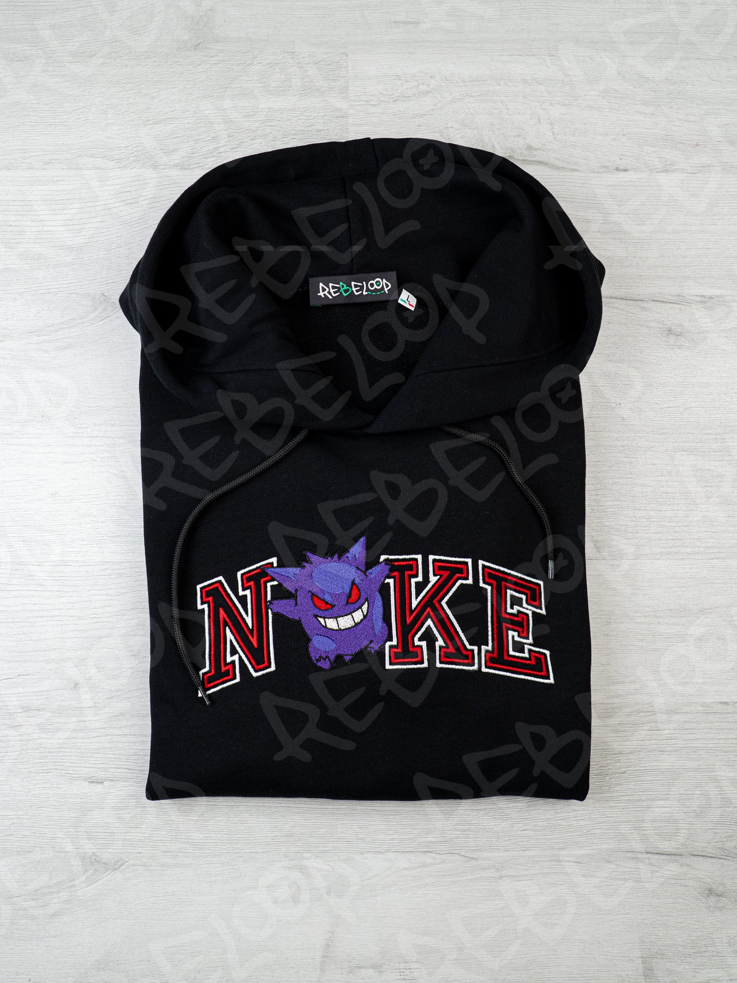 Felpa ricamata Gengar
