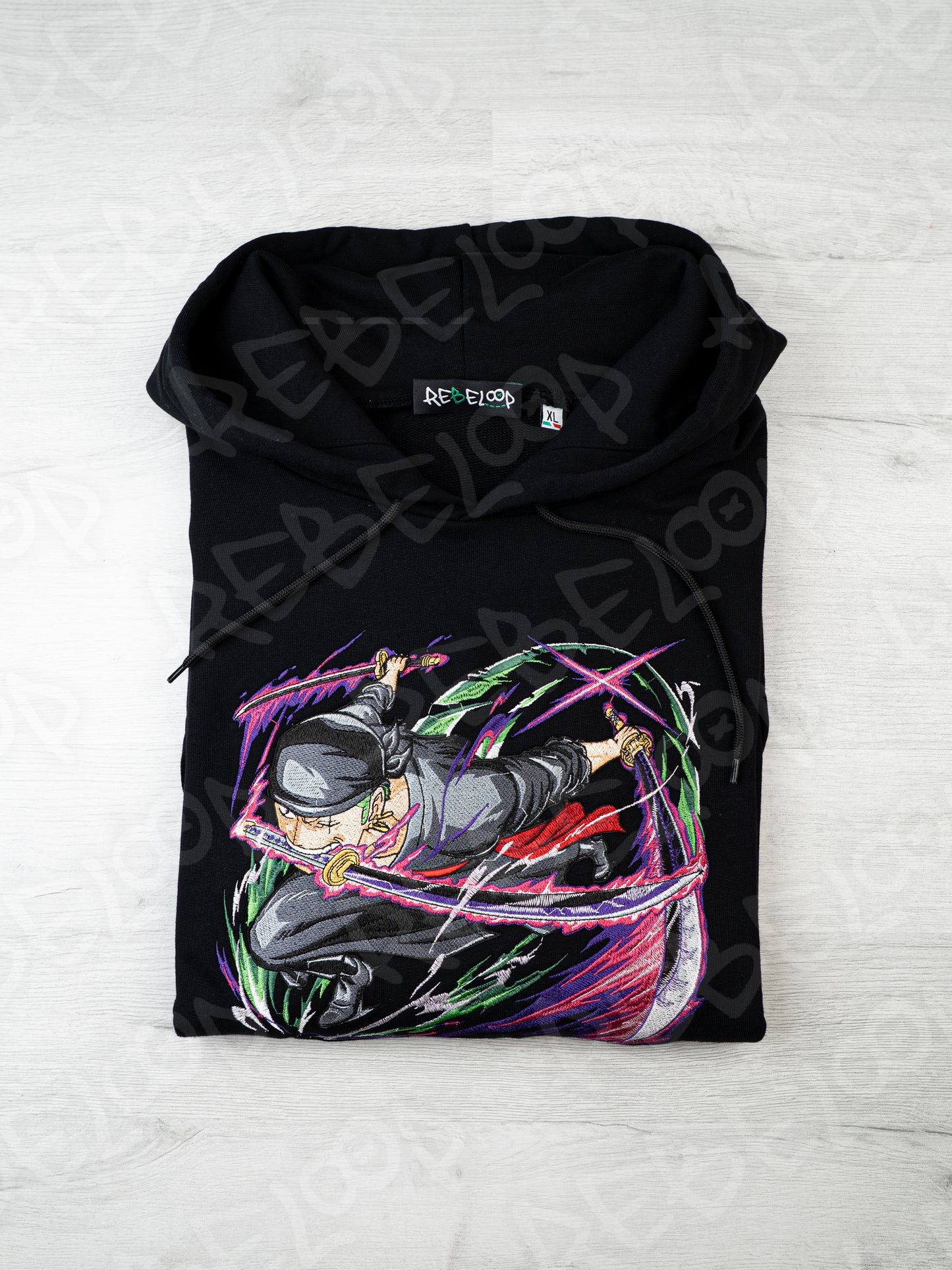 One Piece Zoro V.2 Embroidered Sweatshirt