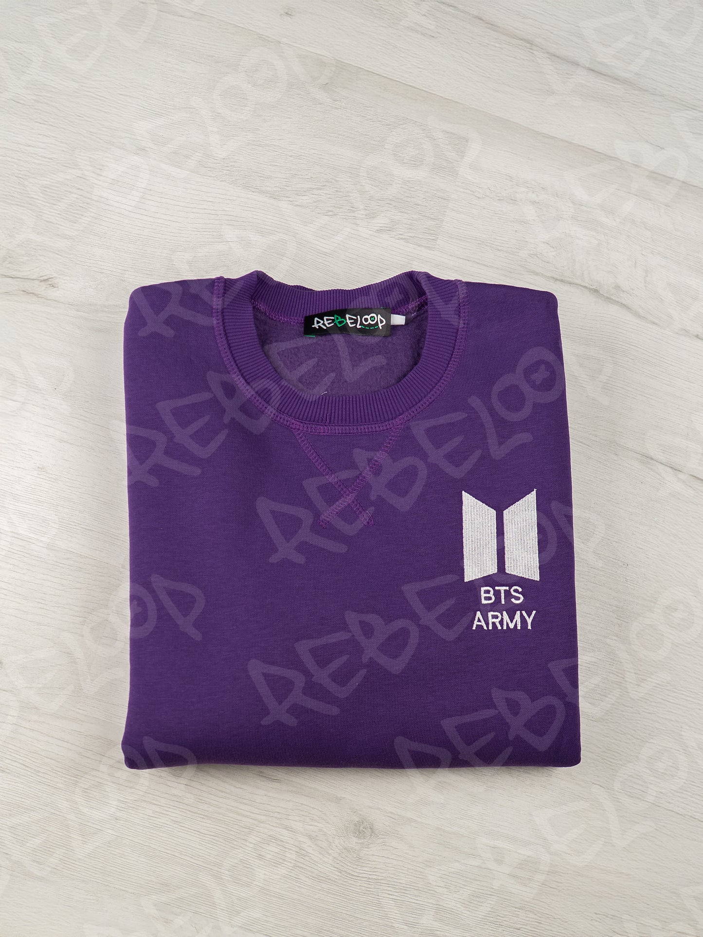 Felpa ricamata BTS autografi