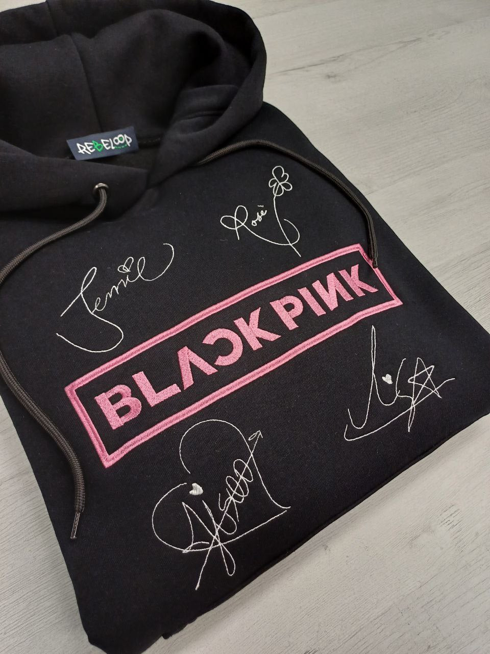Felpa triplo ricamo Blackpink Revolution