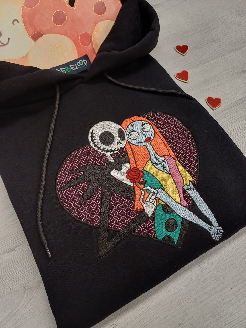 Felpa Jack e Sally