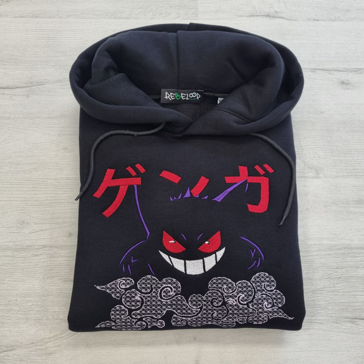 Felpa ricamata Gengar V.1