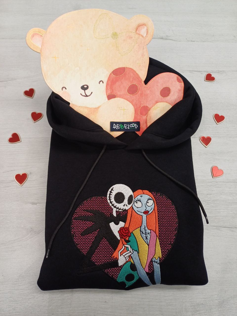 Felpa Jack e Sally