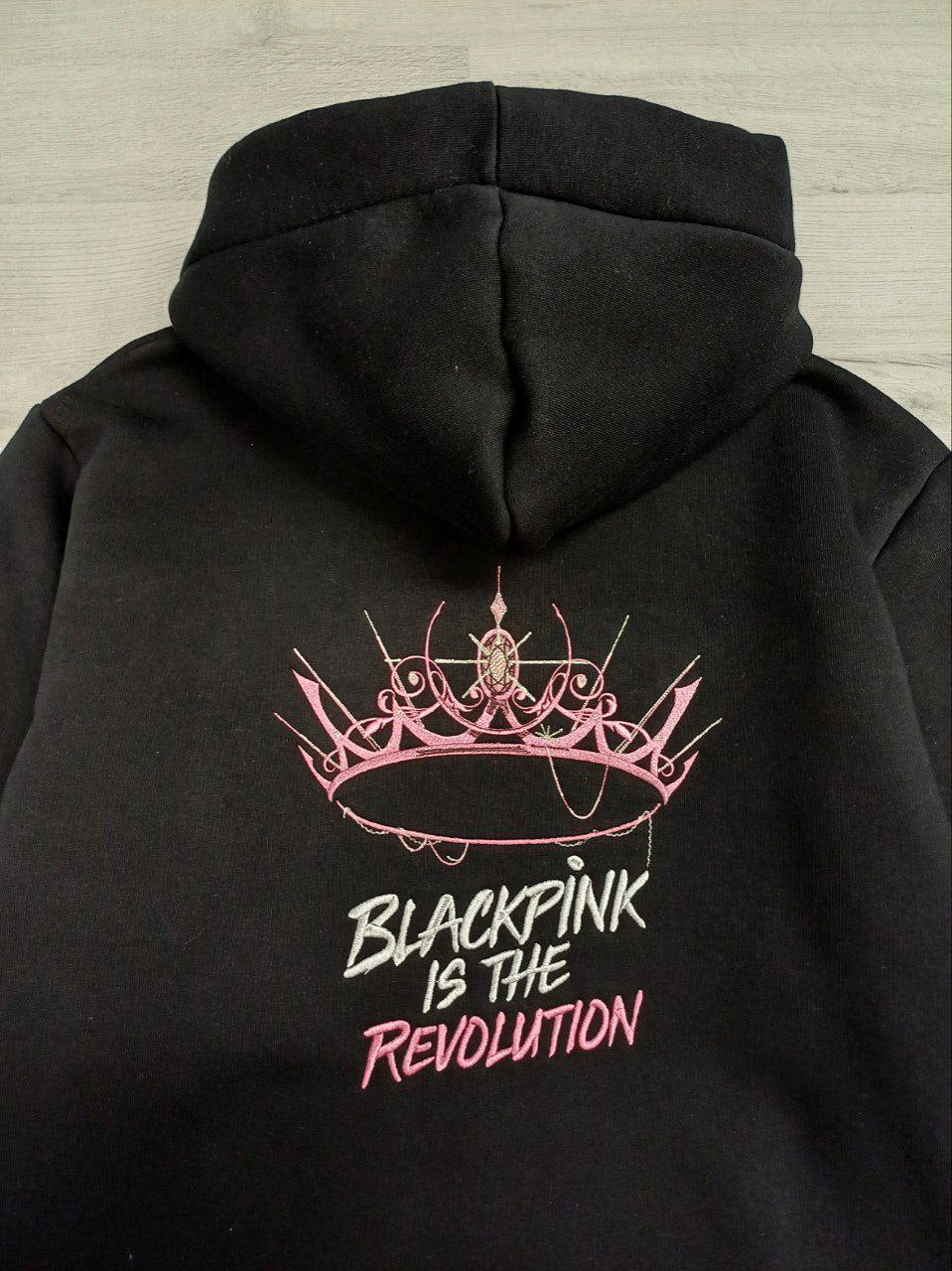 Felpa triplo ricamo Blackpink Revolution