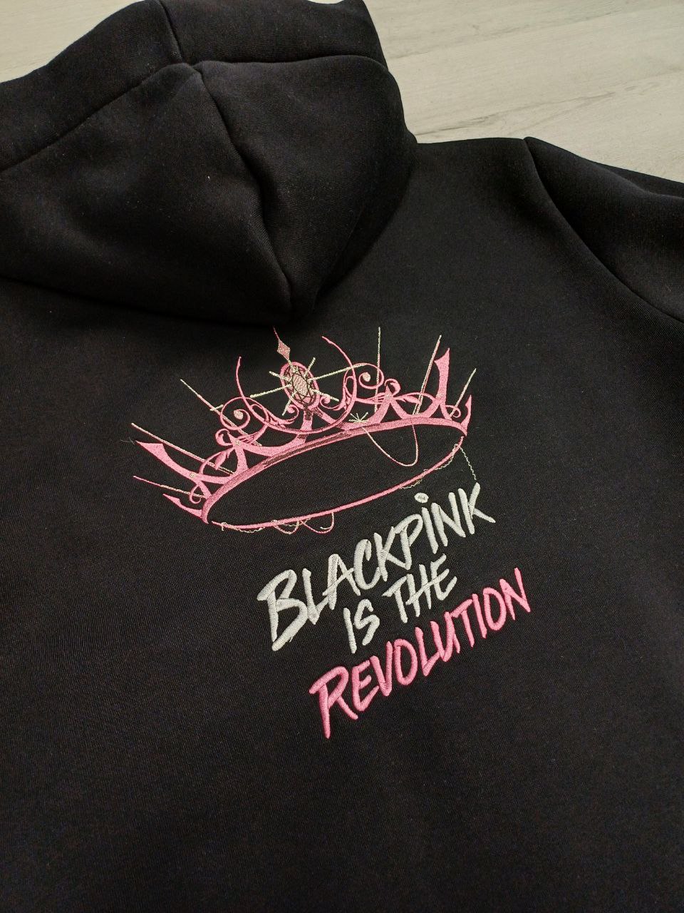 Felpa triplo ricamo Blackpink Revolution
