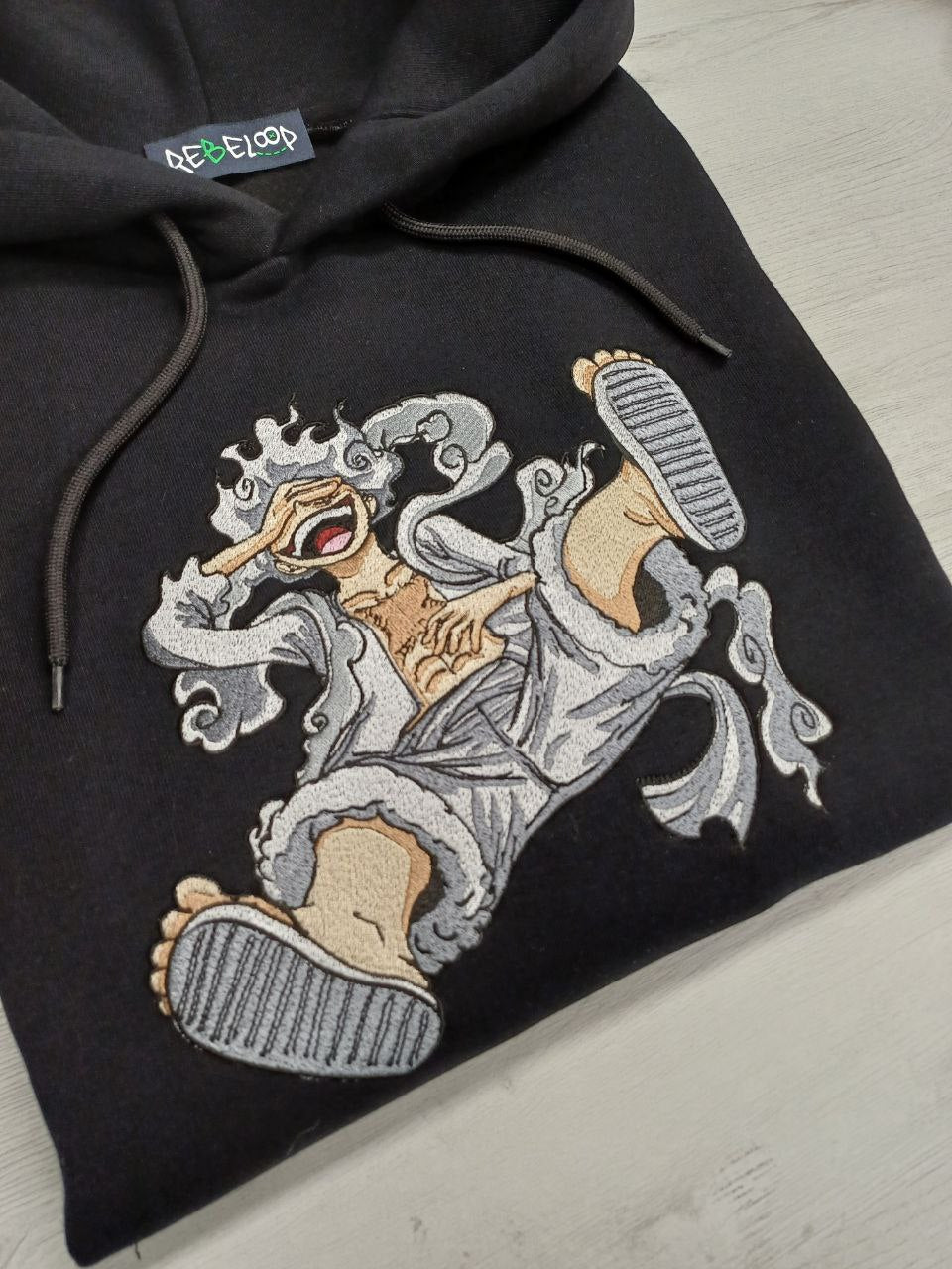 One Piece Luffy 5th Gear embroidered sweatshirt