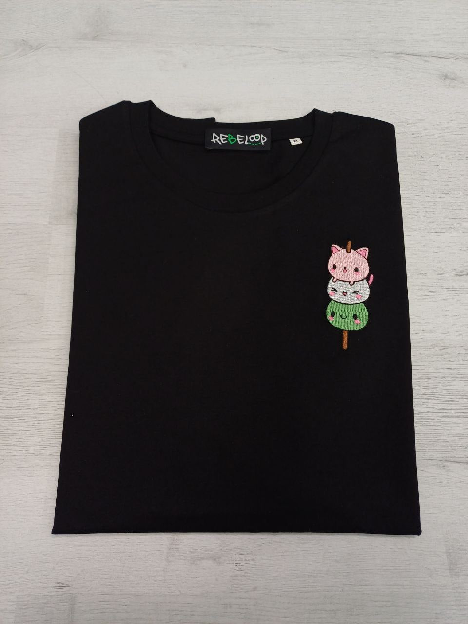 Dango kawaii embroidered t-shirt