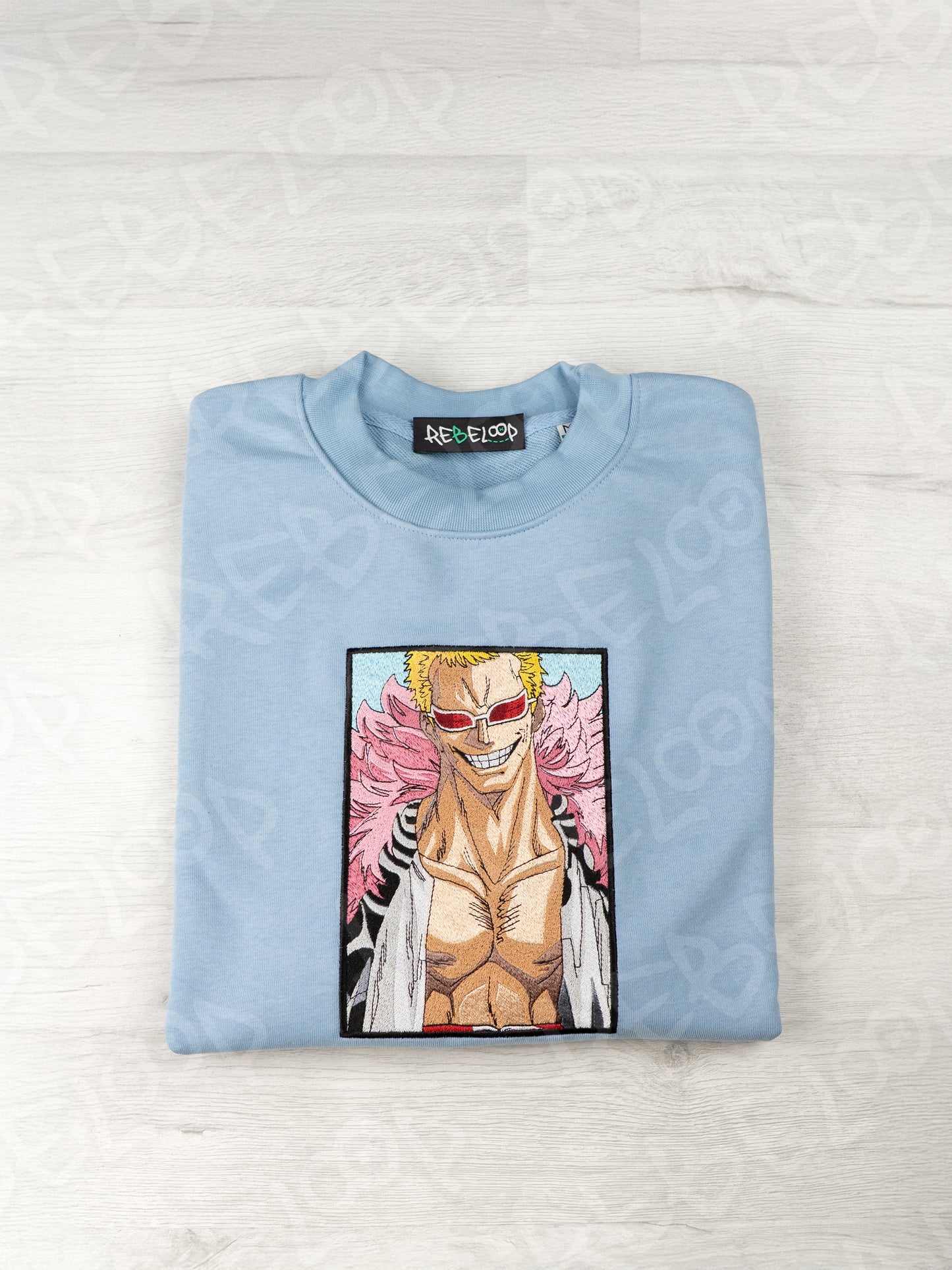 Felpa ricamata Doflamingo V.1