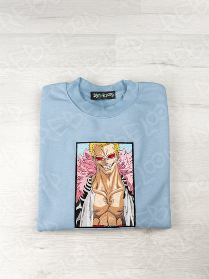 Felpa ricamata Doflamingo V.1