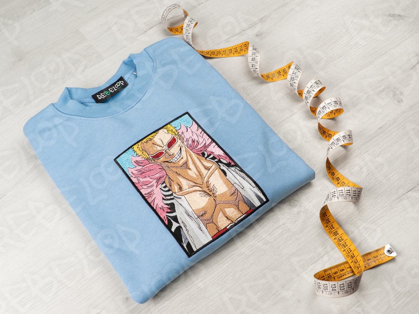 Felpa ricamata Doflamingo V.1