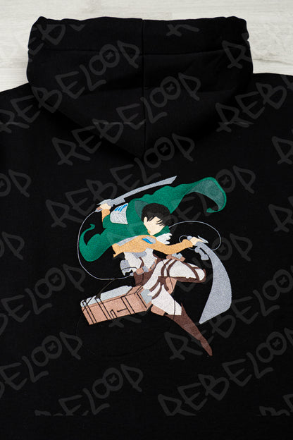 Levi Ackerman Double Embroidery Sweatshirt