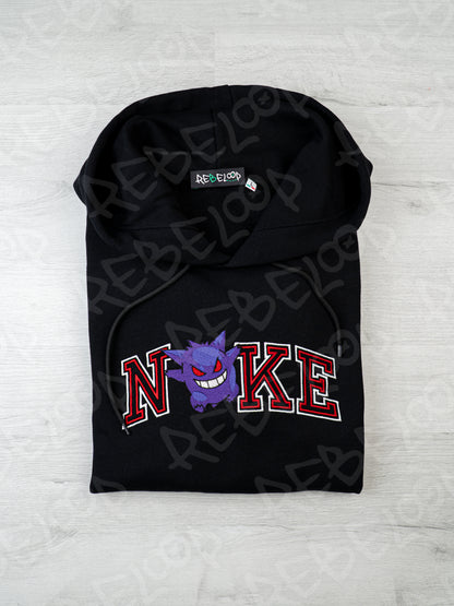 Felpa ricamata Gengar