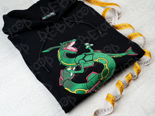 Felpa ricamata Rayquaza