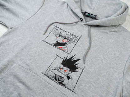 Gon and Killua embroidered sweatshirt