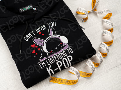 Felpa ricamata K pop addicted