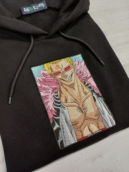 Felpa ricamata DoFlamingo V.2