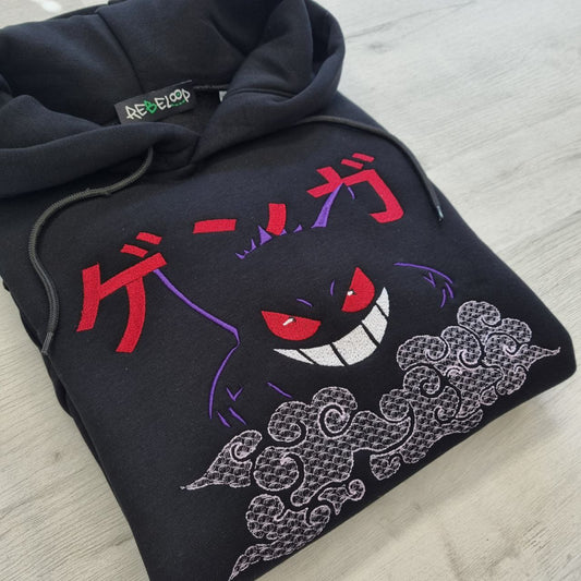 Felpa ricamata Gengar V.1