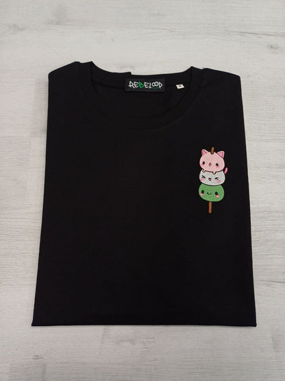 Dango kawaii embroidered t-shirt